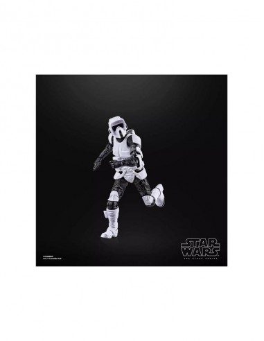 Figura hasbro star wars day the black series may the 4th be with you scout trooper
