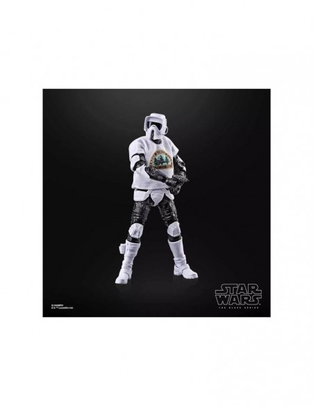 Figura hasbro star wars day the black series may the 4th be with you scout trooper