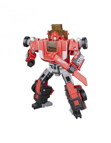 Figura hasbro transformers x hot wheels gt - scorcher