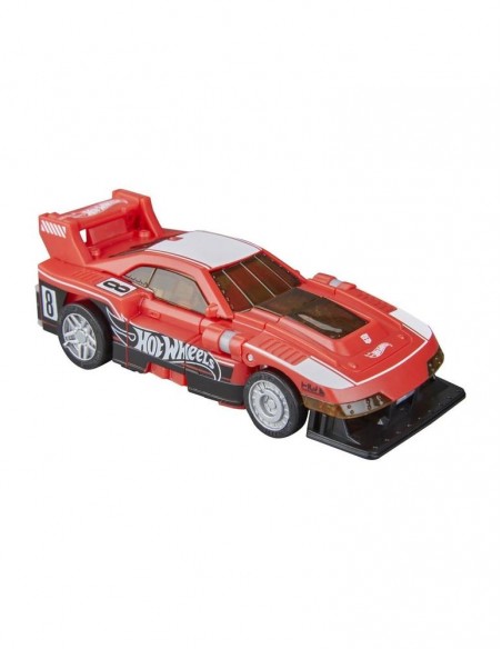 Figura hasbro transformers x hot wheels gt - scorcher