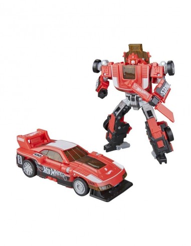 Figura hasbro transformers x hot wheels gt - scorcher