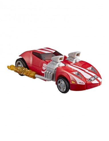 Figura hasbro transformers x hot wheels twin mill