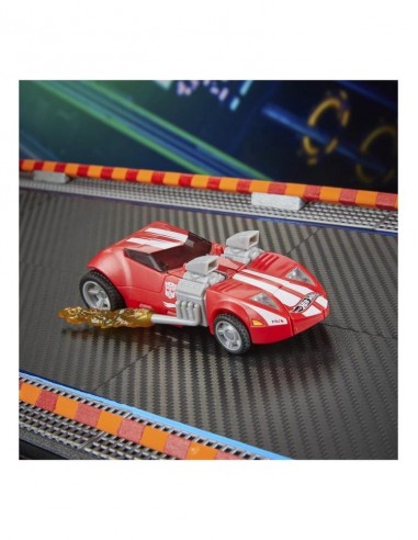 Figura hasbro transformers x hot wheels twin mill