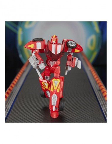 Figura hasbro transformers x hot wheels twin mill