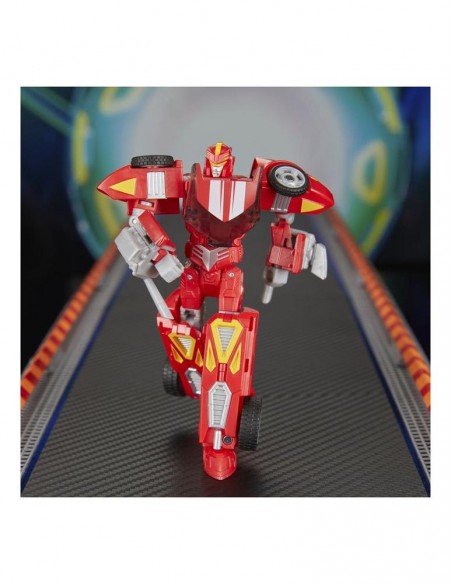 Figura hasbro transformers x hot wheels twin mill