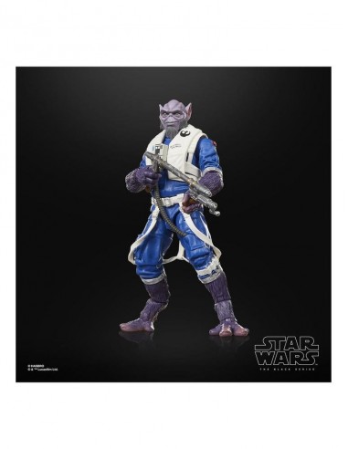 Figura hasbro star wars the black series the mandalorian and grogu zeb orrelios (new republic pilot)