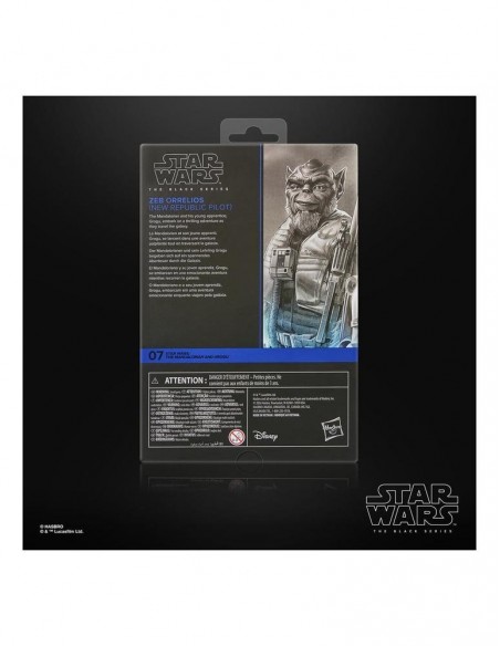 Figura hasbro star wars the black series the mandalorian and grogu zeb orrelios (new republic pilot) Figura hasbro star wars the black series the mandalorian and grogu zeb orrelios (new republic pilot)