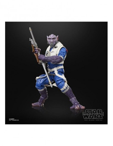 Figura hasbro star wars the black series the mandalorian and grogu zeb orrelios (new republic pilot)