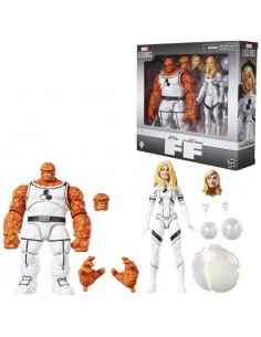 Figura hasbro marvel legends series marvel's the thing & marvel's invisible woman