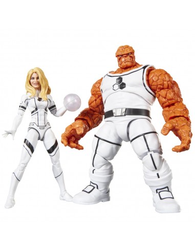 Figura hasbro marvel legends series marvel's the thing & marvel's invisible woman