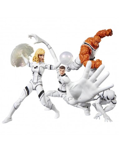 Figura hasbro marvel legends series marvel's the thing & marvel's invisible woman