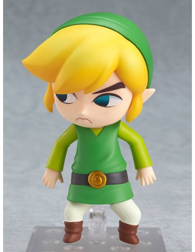 Figura good smile companyy the legend of zelda the wind waker hd version nendoroid link 10cm