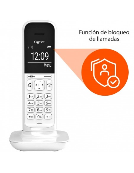 Telefono fijo inalambrico gigaset cl390 blanco Telefono fijo inalambrico gigaset cl390 blanco
