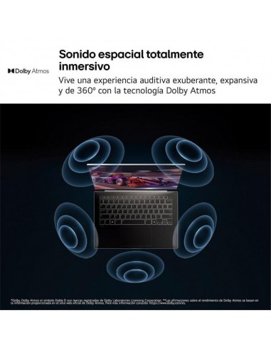Portatil lg gram pro 16zd90u - g u7 - 355 - 32gb - ssd 512gb - 16 pulgadas - freedos