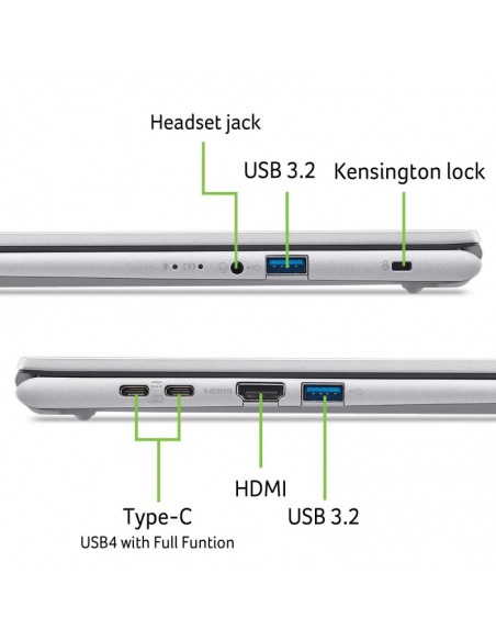 Portatil acer aspire go 15 core 5 - 120u - 8gb - ssd 512gb - 15.6 pulgadas fhd - w11h Portatil acer aspire go 15 core 5 - 120u - 8gb - ssd 512gb - 15.6 pulgadas fhd - w11h