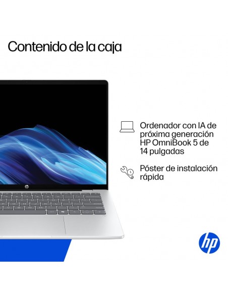 Portátil hp omnibook 5 ia 14 - he0001nsx x1 - 26 - 100 - 16gb - ssd 512gb - 14 pulgadas - w11h
