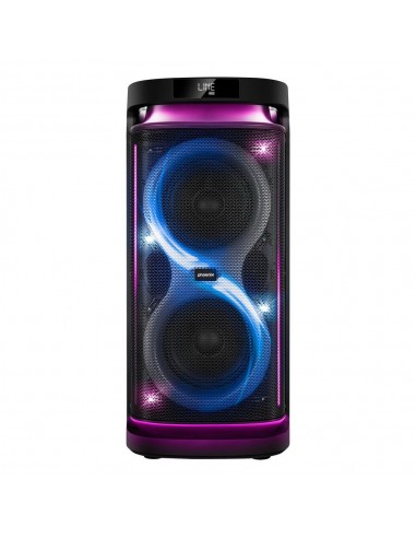 Altavoz rumbleboss xl phoenix 160w rms batería 7000 mah función karaoke 2 microfonos inalambricos incluidos