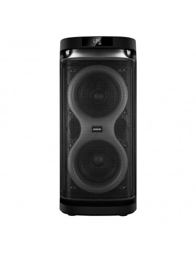 Altavoz rumbleboss xl phoenix 160w rms batería 7000 mah función karaoke 2 microfonos inalambricos incluidos