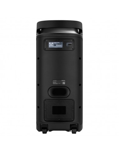 Altavoz rumbleboss xl phoenix 160w rms batería 7000 mah función karaoke 2 microfonos inalambricos incluidos