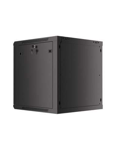 Armario rack phoenix 12u 600x600x640 auto - ensamblado 19'' hasta 60 kg negro