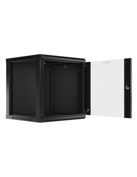 Armario rack phoenix 9u 600x600x501 auto - ensamblado 19'' hasta 60 kg negro Armario rack phoenix 9u 600x600x501 auto - ensamblado 19'' hasta 60 kg negro