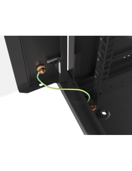 Armario rack phoenix 4u 600x450x279 auto - ensamblado 19'' hasta 60 kg negro