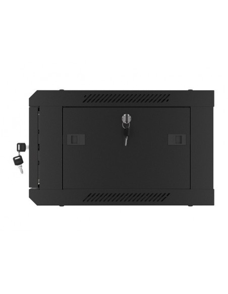 Armario rack phoenix 4u 600x450x279 auto - ensamblado 19'' hasta 60 kg negro