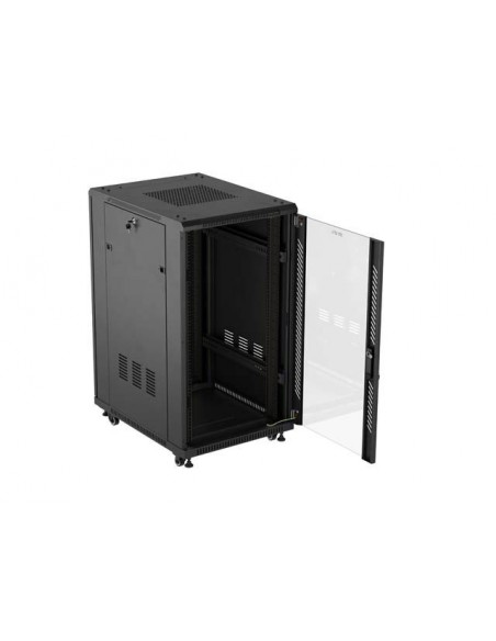 Armario rack phoenix 22u 600x800 de pie servidor 19'' hasta 1000 kg negro Armario rack phoenix 22u 600x800 de pie servidor 19'' hasta 1000 kg negro