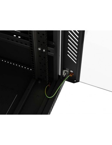 Armario rack phoenix 22u 600x800 de pie servidor 19'' hasta 1000 kg negro
