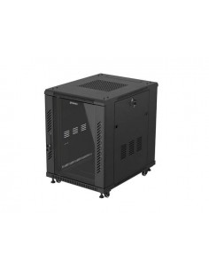 Armario rack phoenix 15u 600x800 servidor 19'' alta densidad negro