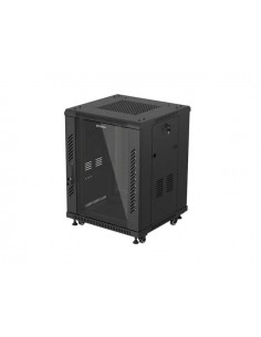 Armario rack phoenix 15u 600x600 de pie servidor 19'' hasta 1000 kg negro