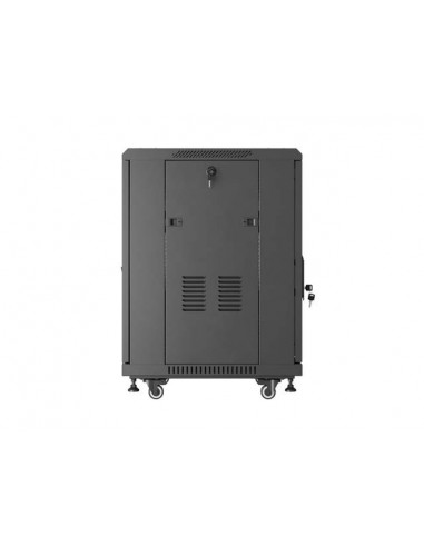 Armario rack phoenix 15u 600x600 de pie servidor 19'' hasta 1000 kg negro