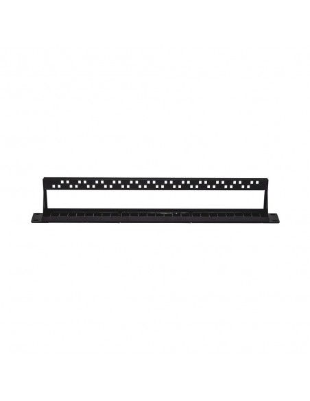 Phoenix patch panel vacio para rack de 24 puertos categoria 6 1u Phoenix patch panel vacio para rack de 24 puertos categoria 6 1u