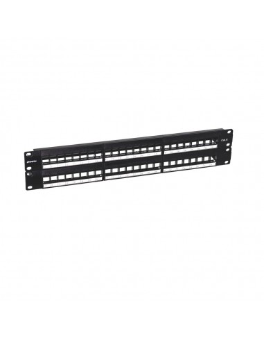 Phoenix patch panel vacio para rack de 48 puertos categoria 6 1u