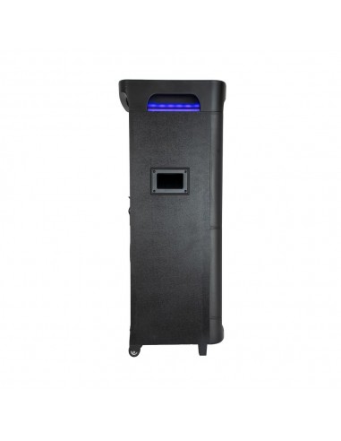 Altavoz phoenix bigboss xl 300w rms 2 microfonos inalambricos batería 9000mah bluetooth radio ecualizador rgb