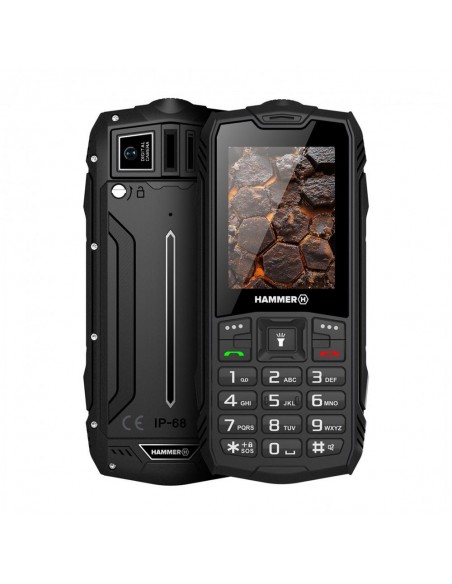 Telefono movil rugerizado hammer rock 2.4 pulgadas - 4g