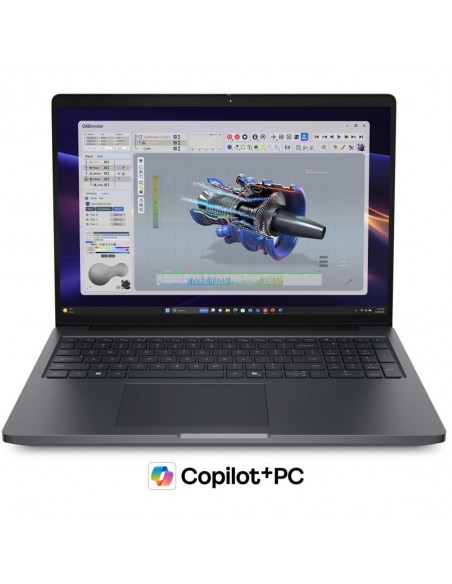 Portatil dell pro precision 5 16 u9 - 386h - 64gb - ssd 1tb - rtx pro 2000 - 16 pulgadas fhd+ - w11p