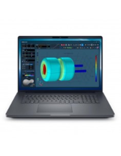Portatil dell pro max 18 plus u7 - 265hx - 32gb - ssd 1tb - rtx pro 2000 8gb - 18 pulgadas qhd+ - w11p