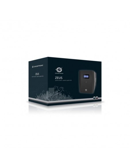 Sai conceptronic zeus03e ups - 720w - 1200va - linea interactiva iec proteccion puerto lan modem Sai conceptronic zeus03e ups - 720w - 1200va - linea interactiva iec proteccion puerto lan modem