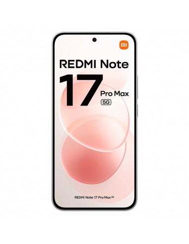 Movil xiaomi redmi note 17 pro max 5g 8 - 256gb rosa algodon