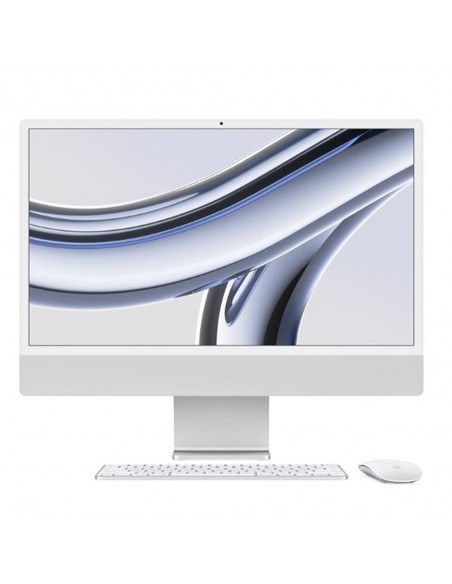 Ordenador all in one apple imac m4 - 16gb - ssd 256gb - 24 pulgadas - plata