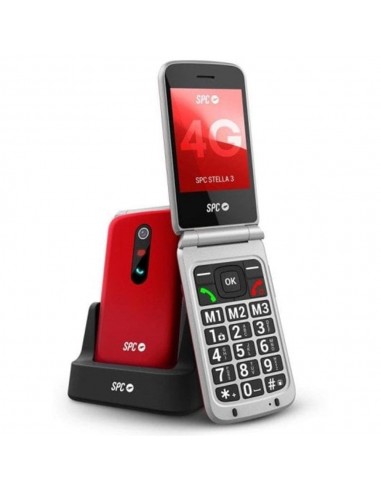 Telefono movil spc stella 3 2339r 4g - 2.4 pulgadas - dual sim - micro sd - radio fm - bt