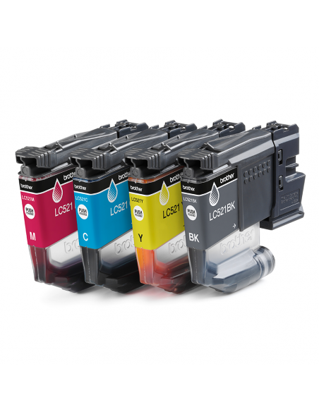 Multipack brother lc521val negro - cian - magenta - amarillo Multipack brother lc521val negro - cian - magenta - amarillo