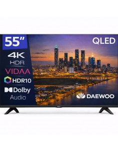 Tv daewoo 55 pulgadas qled 4k uhd - 55vb56qv - smart tv