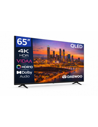 Tv daewoo 65 pulgadas qled 4k uhd - 65vb56qv - smart tv