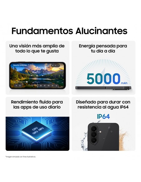 Movil samsung galaxy a27 5g 6 - 128gb negro Movil samsung galaxy a27 5g 6 - 128gb negro