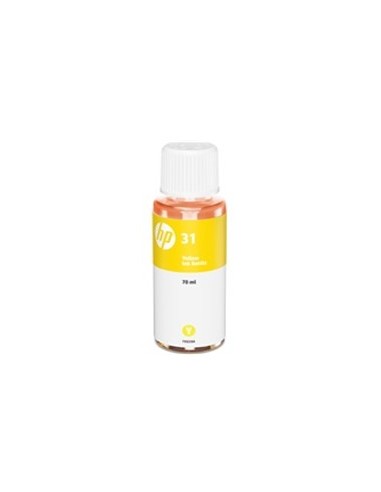 Botella tinta hp 31 amarilla 70ml 8000 paginas