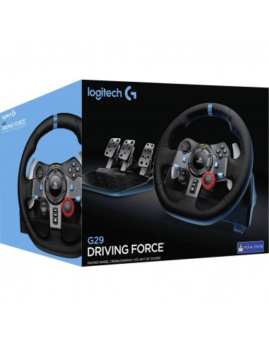 Volante logitech g29 gaming driving force racing wheel for playstation
