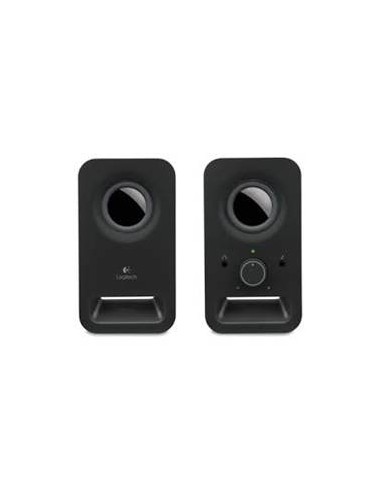 Altavoces logitech z150 2.0 - negros - 6w