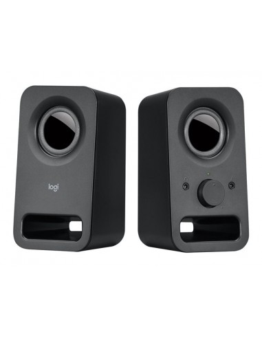 Altavoces logitech z150 2.0 - negros - 6w